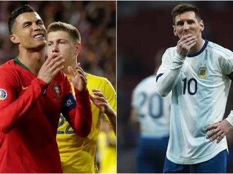 Cristiano Ronaldo y Lionel Messi no brillaron en sus selecciones