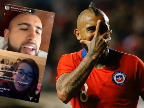 ¡Hilarante! El Rey Arturo promete un gol contra México por videollamada