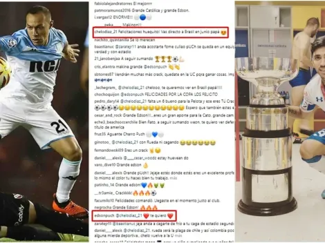 Chelo Díaz bendice a Puch en Instagram: "Vas directo a Copa América"