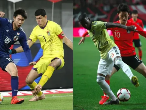 Bolivia y Colombia perdieron sus partidos amistosos