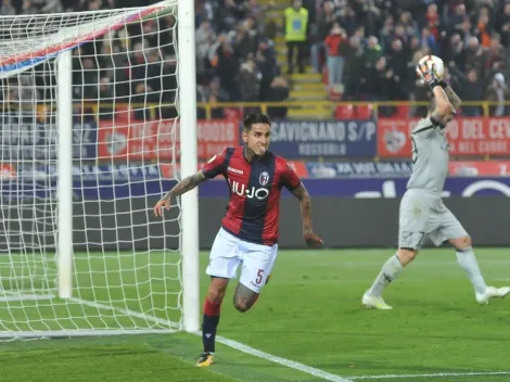 Erick Pulgar figura: Marcó dos goles en triunfo de Bologna sobre Chievo