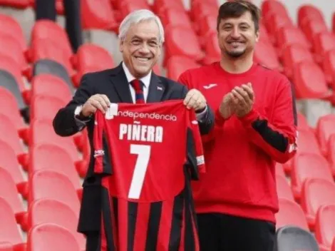 Sebastián Piñera asiste a la inauguración del estadio de Talca