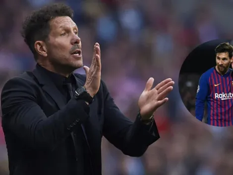 Simeone defiende a Lionel Messi por su rendimiento con Argentina