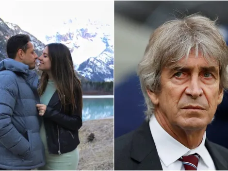 Manuel Pellegrini dice que Chicharito está ausente por un problema de oído, pero aparece de turista en Italia