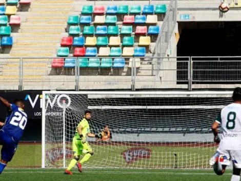 Barnechea le gana a Wanderers con golazo de mediacancha