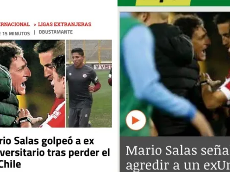 Medios peruanos acusan a Mario Salas de agredir a Cris Martínez