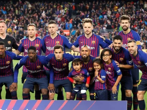 Vidal es el 11º con más minutos en cancha del campeón Barcelona