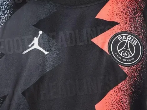 Filtrada la camiseta Jordan pre partido del PSG