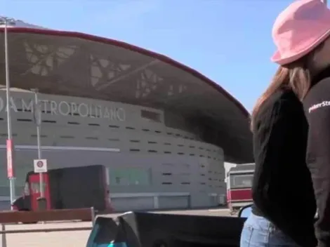 Insólito: Torbe graba película en estadio del Atlético de Madrid