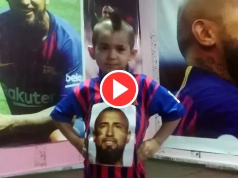 Pequeño Vidal de Irán sorprende por su habilidad con el balón