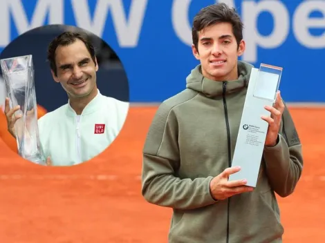 Garín y Federer, entre los pocos con dos títulos en este 2019