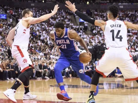 Dónde ver en vivo a 76ers vs Raptors en la NBA