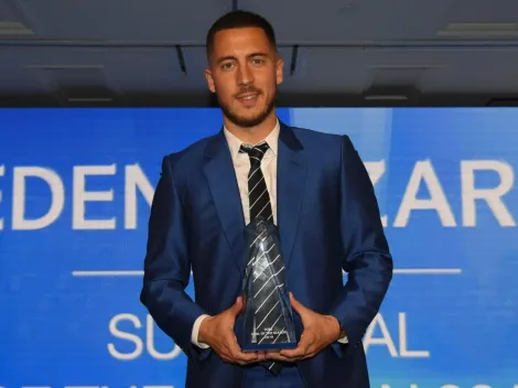 Hat-trick: Eden Hazard se lleva todos los premios en la gala del Chelsea