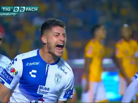 Ángelo Sagal mete un golazo de cabeza en eliminación de Pachuca