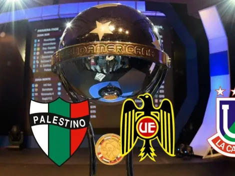 Horario y bombos para la UC, Palestino, Unión y La Calera en el sorteo de hoy