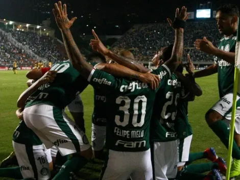 Santos de Jorge Sampaoli es goleado por el Palmeiras