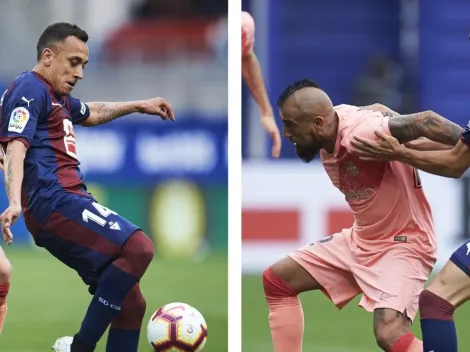 Así fue el duelo entre Fabián Orellana y Arturo Vidal