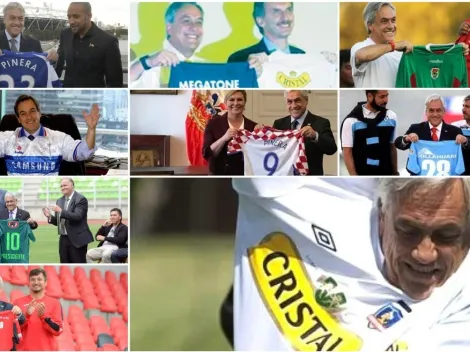 Mira cuántas camisetas de fútbol tiene el Presidente Sebastián Piñera