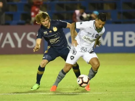 Leonardo Valencia y Botafogo se llevan valiosa victoria desde Paraguay