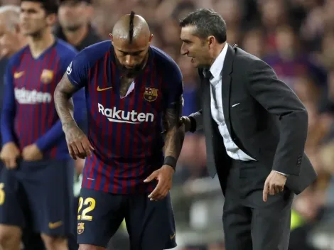 Valverde suma y suma críticas por suplencia de Vidal en la final de la Copa del Rey