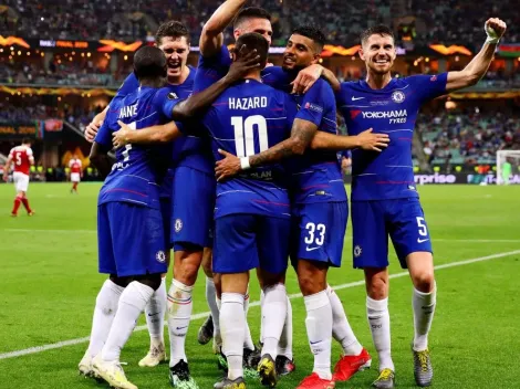 Chelsea campeón de la Europa League con goleada ante Arsenal