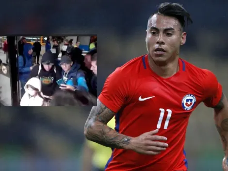 Eduardo Vargas llega a Chile para defender a la Roja después de un año