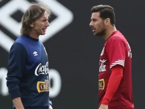 Guerra total en Perú entre Ricardo Gareca y Claudio Pizarro