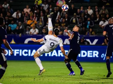 Ibrahimovic se manda feroz golazo de chilena en la derrota del LA Galaxy