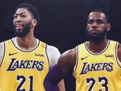 Anthony Davis se une a LeBron James en Los Lakers