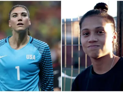 Hope Solo elogia a Fernanda Pinilla y espera que juegue en el Mundial