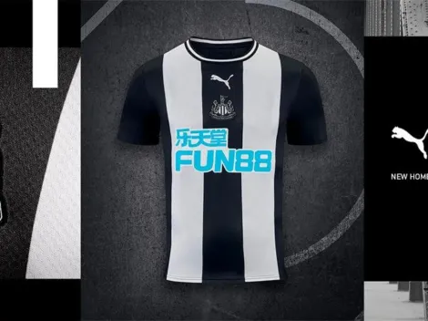 Newcastle lanza su nuevo camiseta con una onda muy clásica