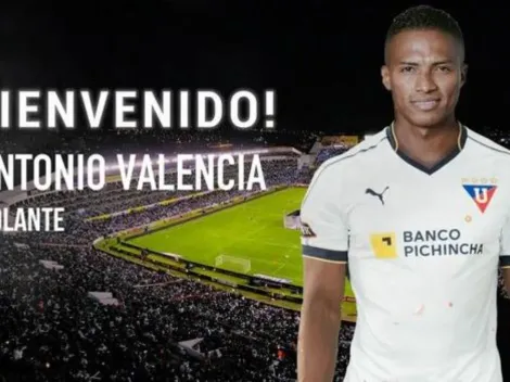 Valencia llega a Liga de Quito para jugar la Libertadores