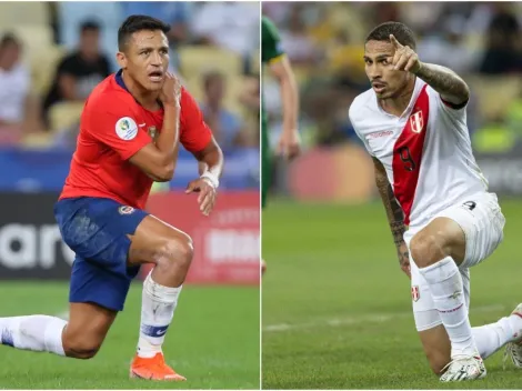 Formaciones de Chile y Perú para la segunda semifinal de la Copa América