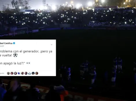 La UC le dedica una antigua broma a la U tras apagarse la luz