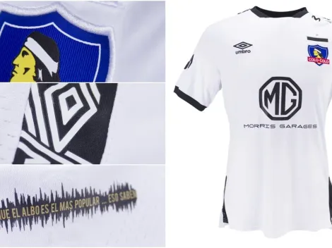 Primeras imágenes de la nueva camiseta de Colo Colo en alta definición