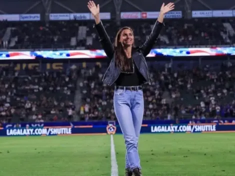 Se lo merece: Alex Morgan es ovacionada en Los Ángeles