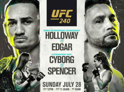 Dónde ver en señal HD el UFC 240: Holloway vs Edgar