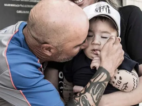 Jorge Sampaoli y Sampaolinho ya son amigos