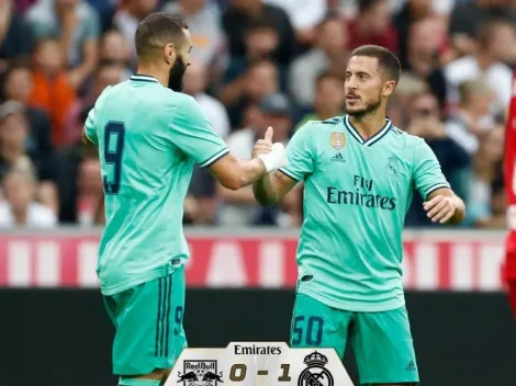 Real Madrid vence al Salzburgo con un golazo de Eden Hazard