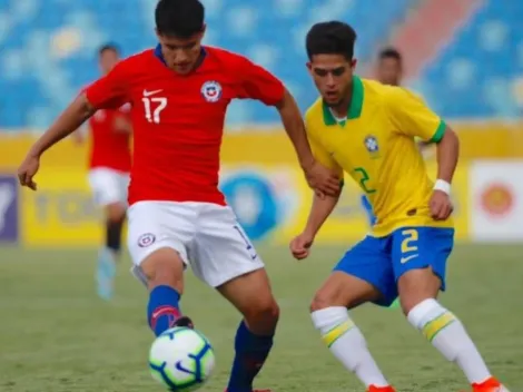 Chile sub-17 cae con Brasil en partido de preparación