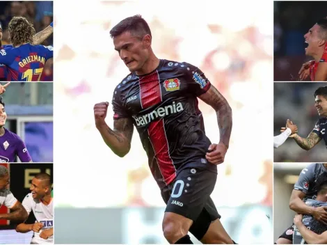 ¡Notable! Los 7 goles chilenos por el mundo del fin de semana