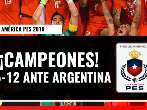 Chile es campeón de la Copa América de PES 2019