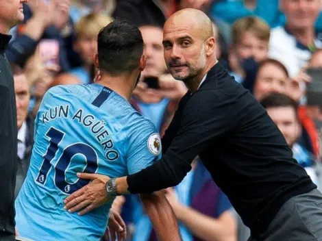 Pep Guardiola se rinde ante el Kun Agüero: "Desde el primer día estoy impresionado"