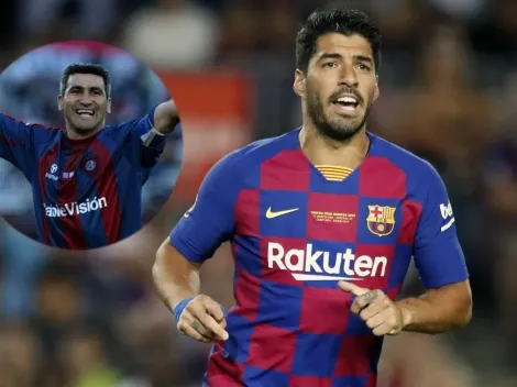 Luis Suárez: "Miré mucho al Beto Acosta, me gustaba ese San Lorenzo"