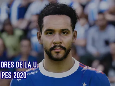 Valoración y rostro de los jugadores de la U en PES 2020