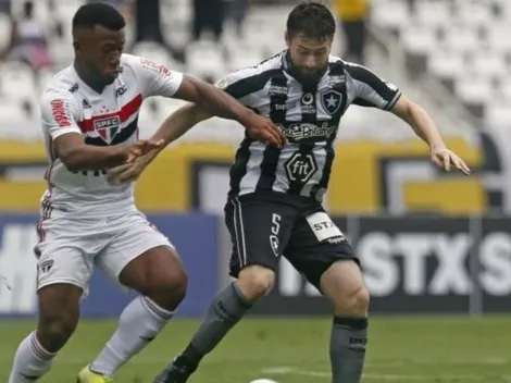 El Botafogo de Leo Valencia no pudo con el Sao Paulo de Dani Alves