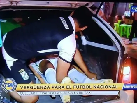 Trasladan a futbolista lesionado en taxi por falta de chófer de ambulancia