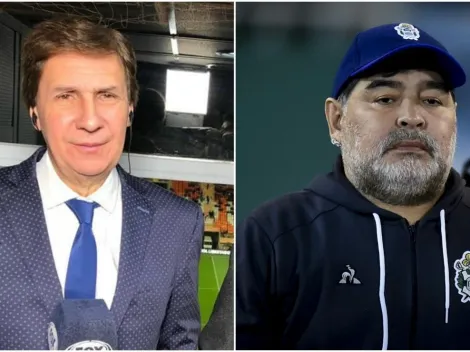 Bambino Pons se pega feroz desubicada con Maradona