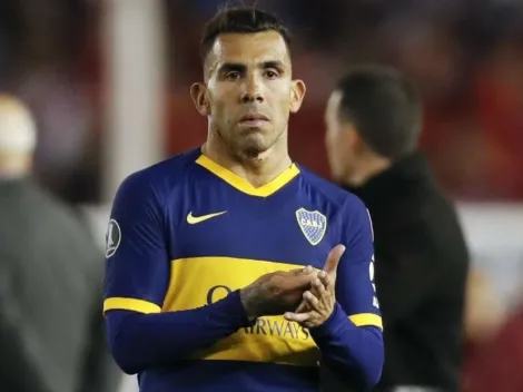 El polémico gesto de Carlos Tévez terminado el clásico