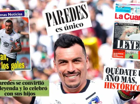 Esteban Paredes acapara portadas: "Quédate un año más, histórico"